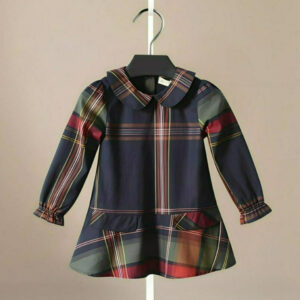 Classic Plaid Girls' Dress