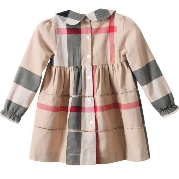 Beige Dreamer Girls' Dress