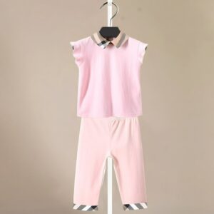 Classic Girls' Top & Bottom Matching Set