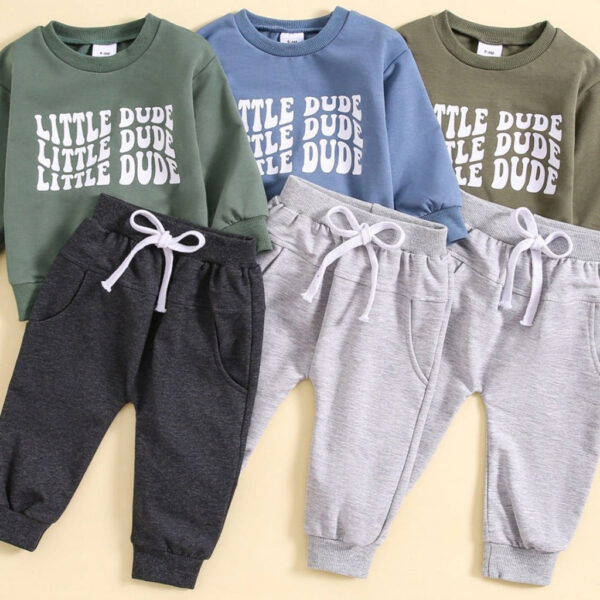 littledudeset_2.jpg Little Dude Baby and Toddler 2-Piece Set