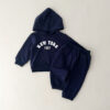 New York Hoodie Sweatshirt and Pants Set