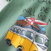 Camp Boys' Cotton Top in Green