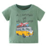 Camp Boys' Cotton Top in Green