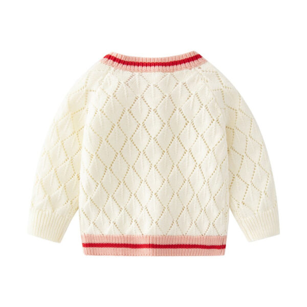 schoolgirlset_4.jpg Knit Cotton Toddler Cardigan & Skirt Set