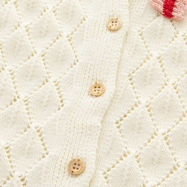 schoolgirlset_6.jpg Knit Cotton Toddler Cardigan & Skirt Set
