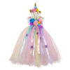 Unicorn Themed Flower Girl Dress