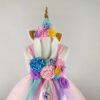 Unicorn Themed Flower Girl Dress
